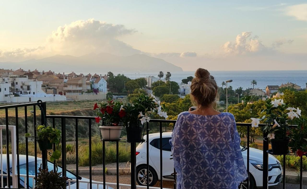 Sunrise Den, A Pie De Playa, Vista Al Mar Y Piscina Villa Puerto de Mazarron Ngoại thất bức ảnh