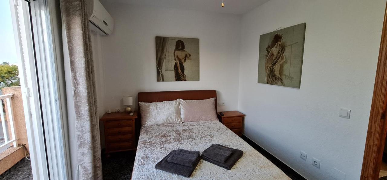 Sunrise Den, A Pie De Playa, Vista Al Mar Y Piscina Villa Puerto de Mazarron Ngoại thất bức ảnh